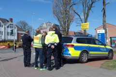 Social Distancing bei der Polizei